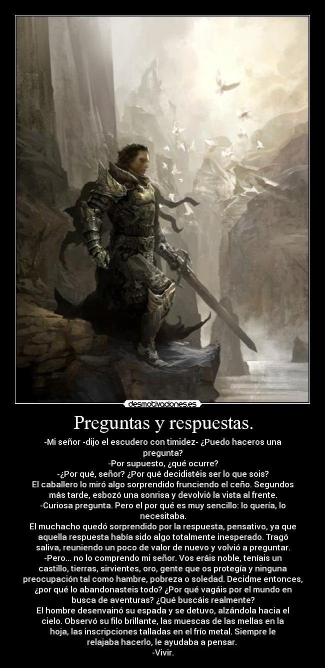 Preguntas y respuestas. - 