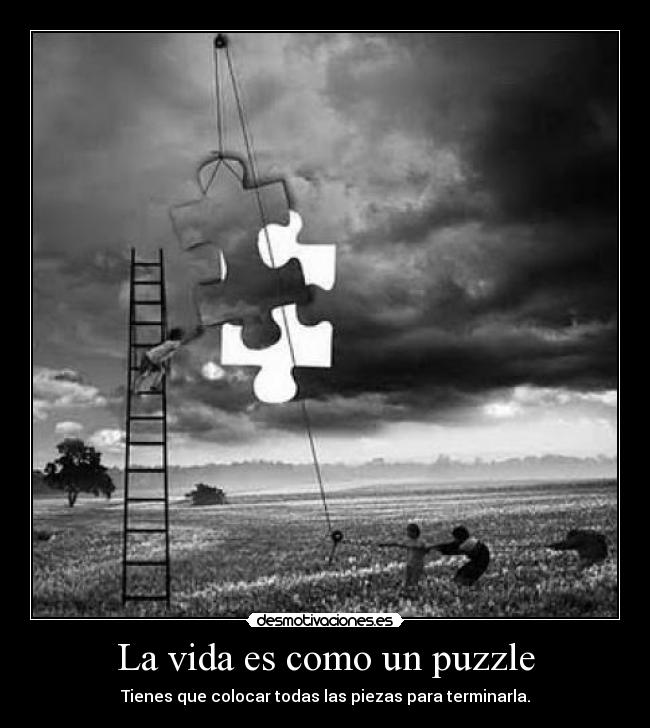 La vida es como un puzzle - 