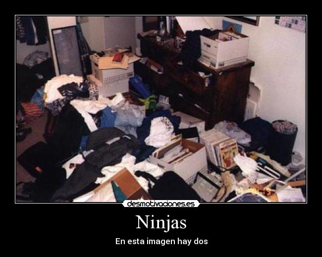 Ninjas - En esta imagen hay dos