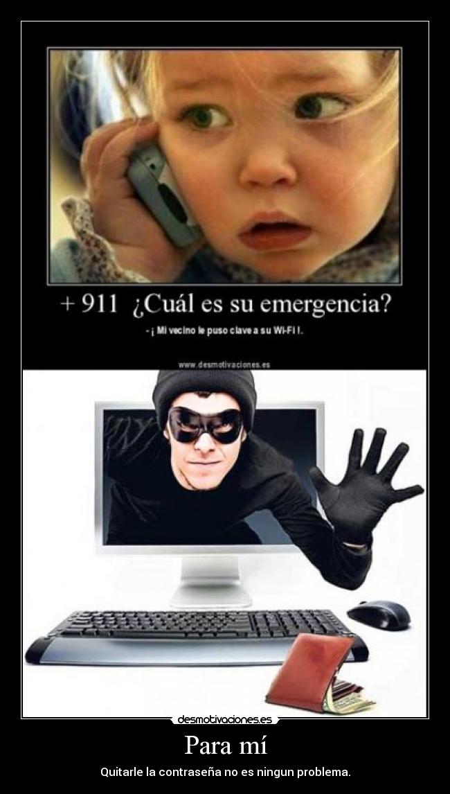 carteles para quien pille abajo hacker jajaja desmotivaciones