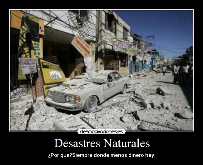 Desastres Naturales - 