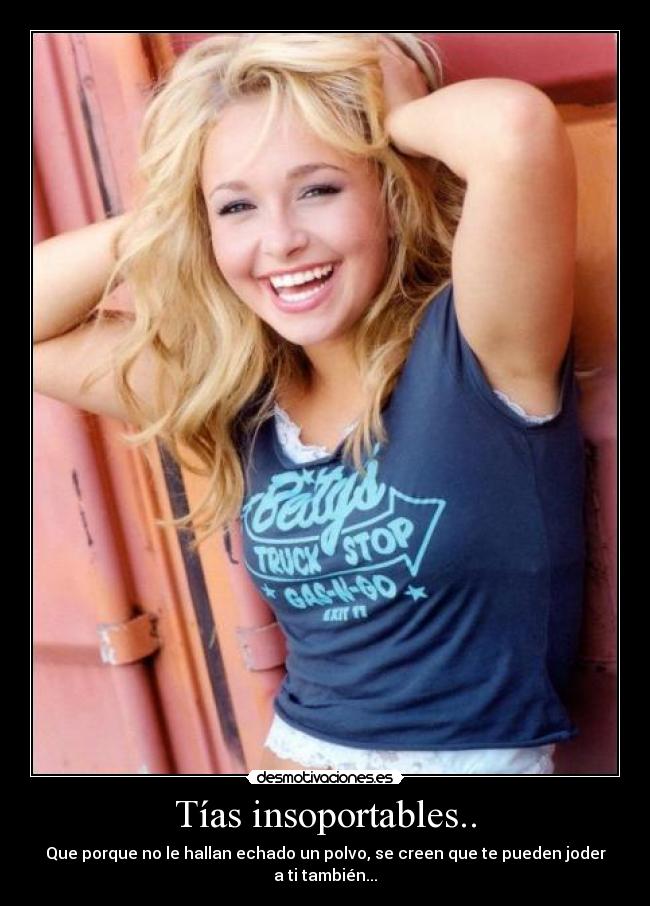 carteles tias insoportables desmotivaciones