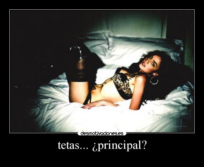 tetas... ¿principal? - 