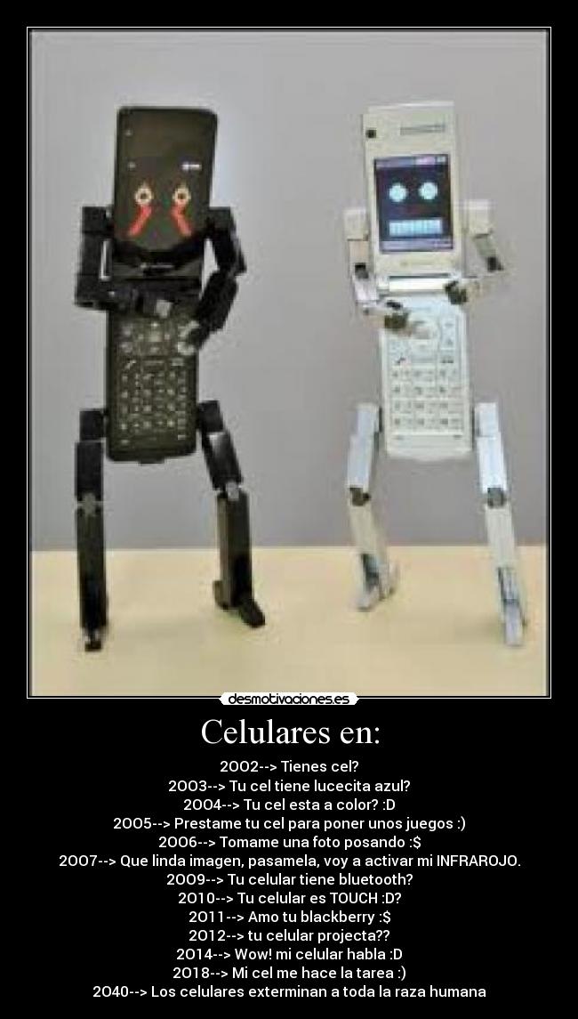 Celulares en: - 