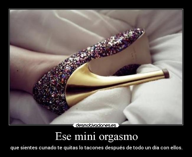 Ese mini orgasmo -
