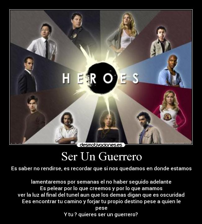 Ser Un Guerrero -