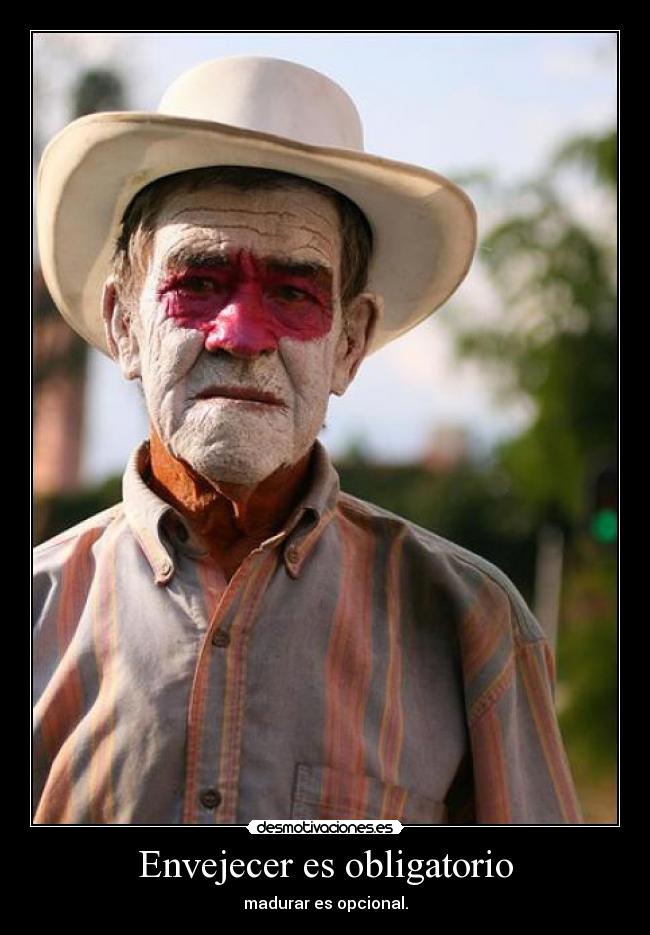 carteles envejecer desmotivaciones