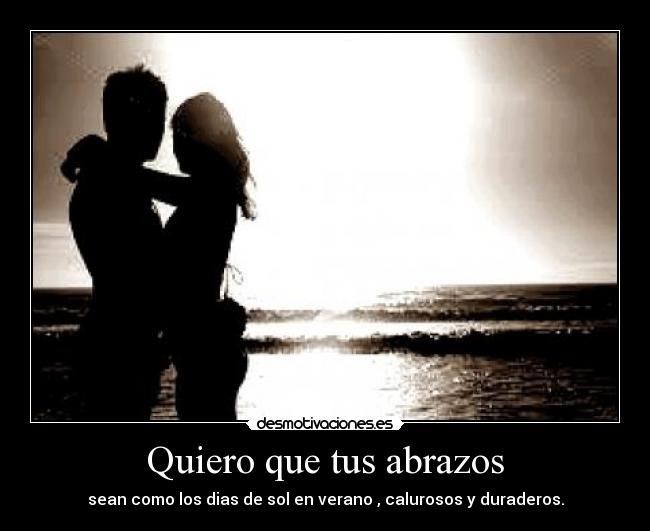 carteles abrazos verano desmotivaciones