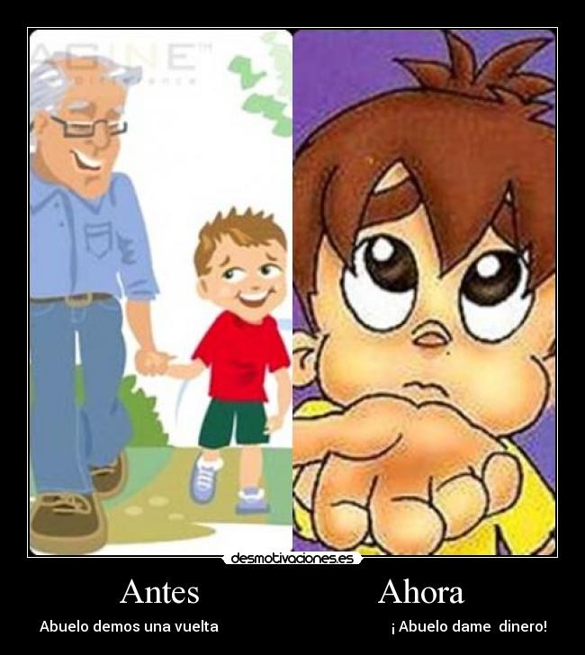 Antes Ahora -