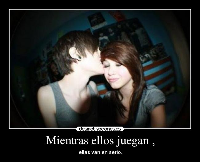 Mientras ellos juegan , - 