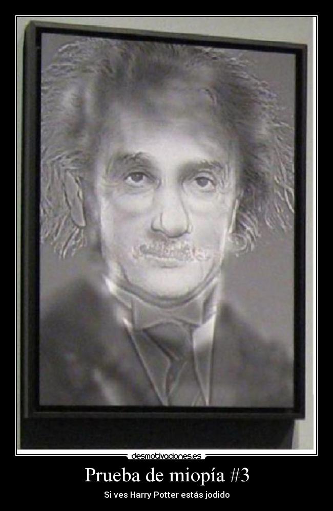 Prueba de miopía #3 - Si ves Harry Potter estás jodido