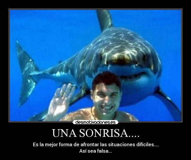 UNA SONRISA.... -