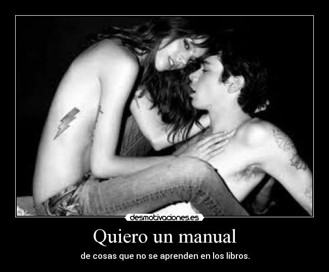 Quiero un manual - 