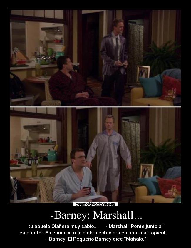 -Barney: Marshall... - 