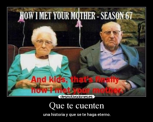 Que te cuenten - 