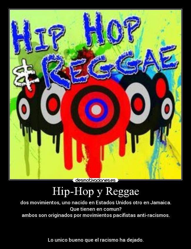 Hip-Hop y Reggae -