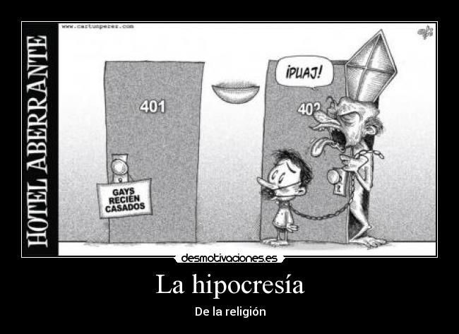 La hipocresía - 