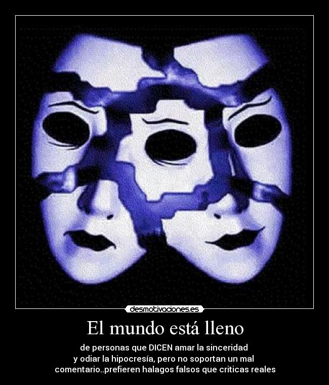carteles mundo hipocresia desmotivaciones