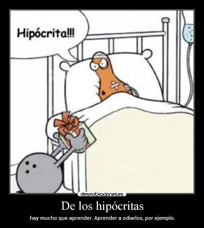 De los hipócritas - 