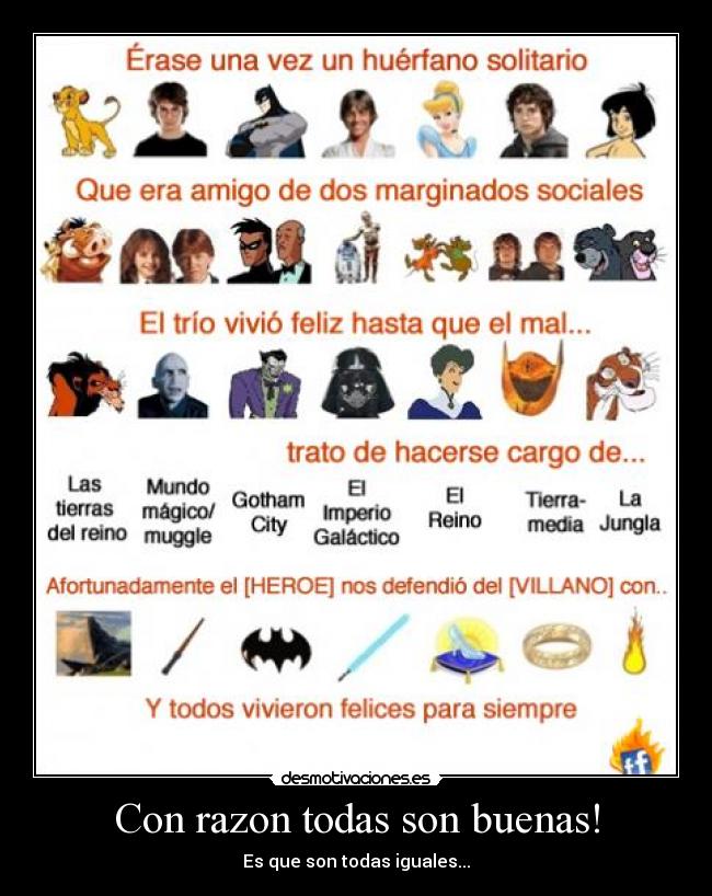 Con razon todas son buenas! - Es que son todas iguales...