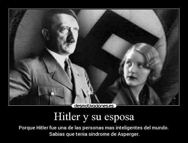 Hitler y su esposa - 