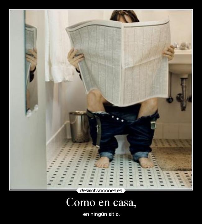 Como en casa, -