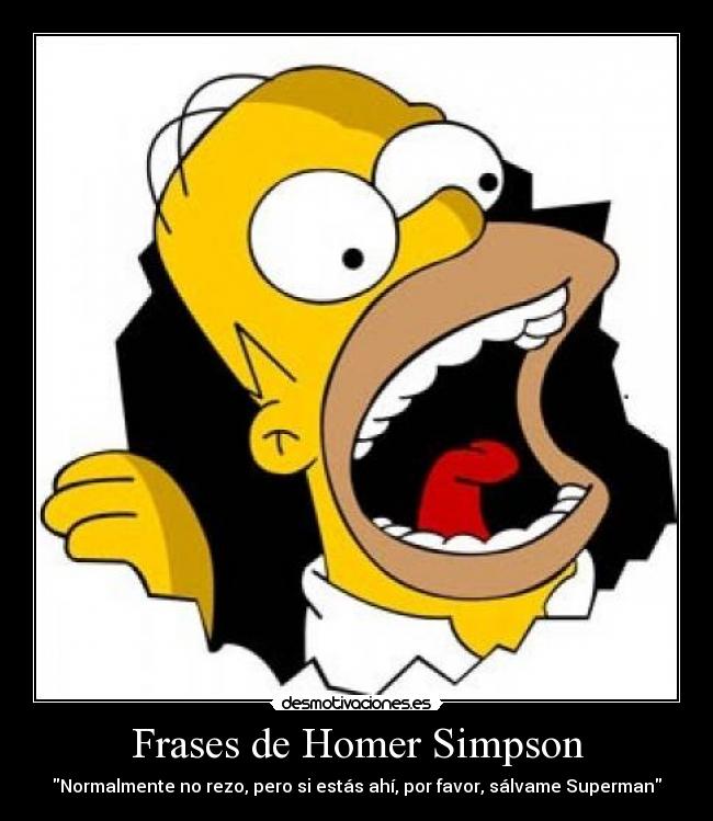 Frases de homero simpson - Taringa!
