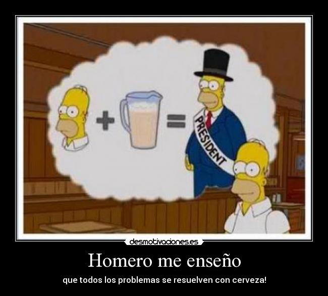 Homero me enseño -