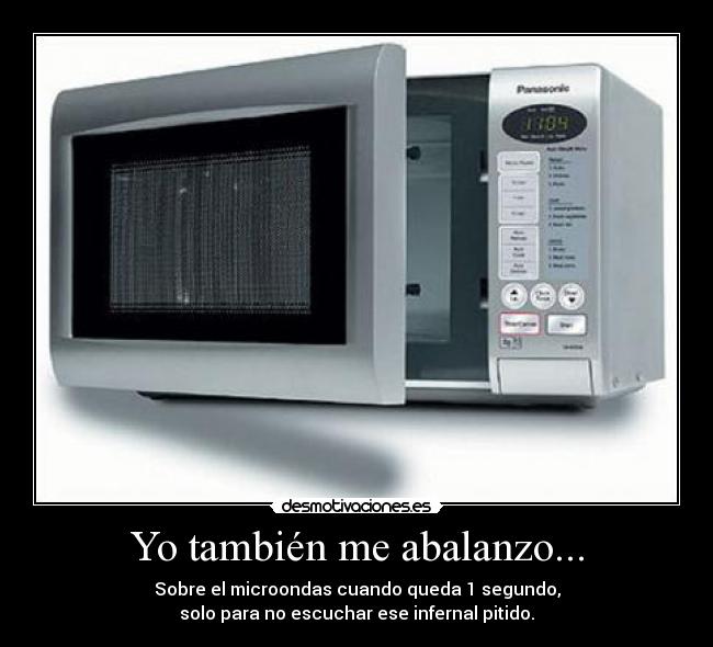 Yo también me abalanzo... - 