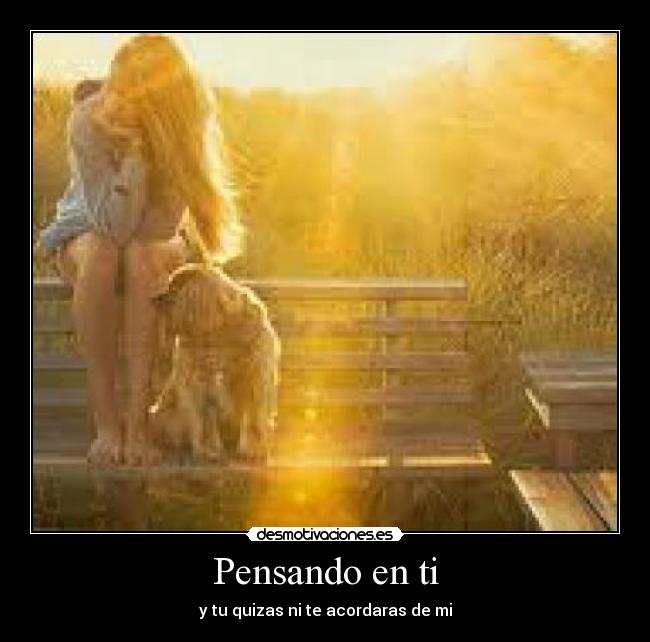 Pensando en ti - 