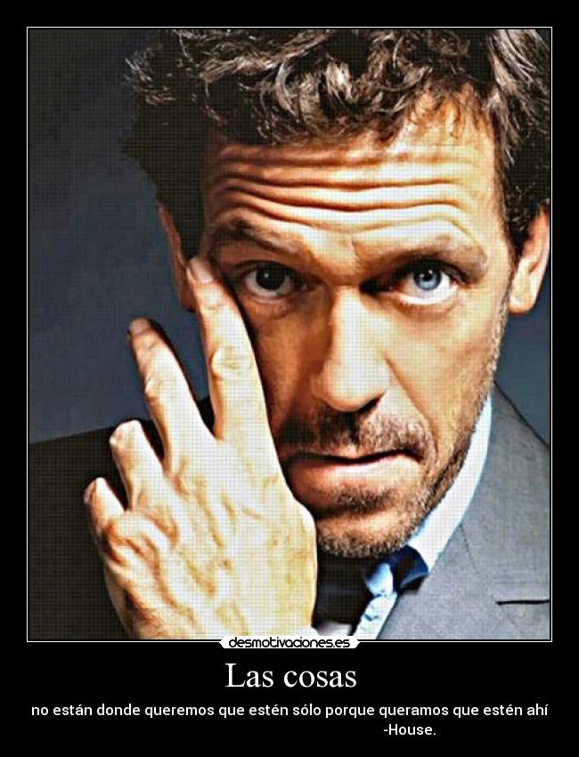 Las cosas -