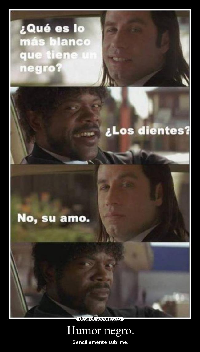 Humor negro. - 