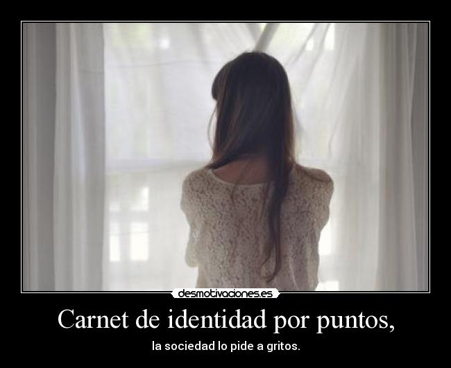 Carnet de identidad por puntos, -