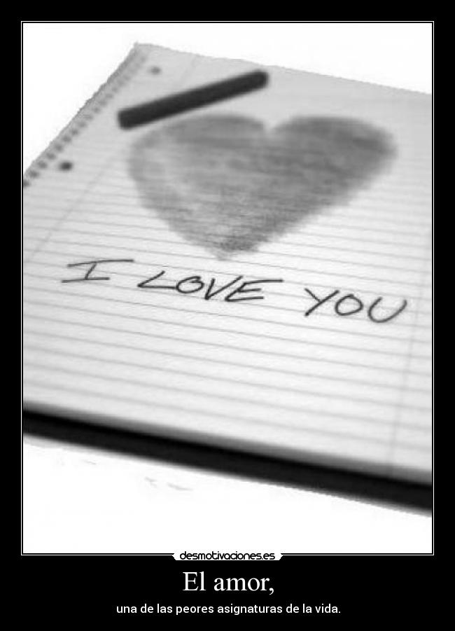 carteles amor amor desmotivaciones