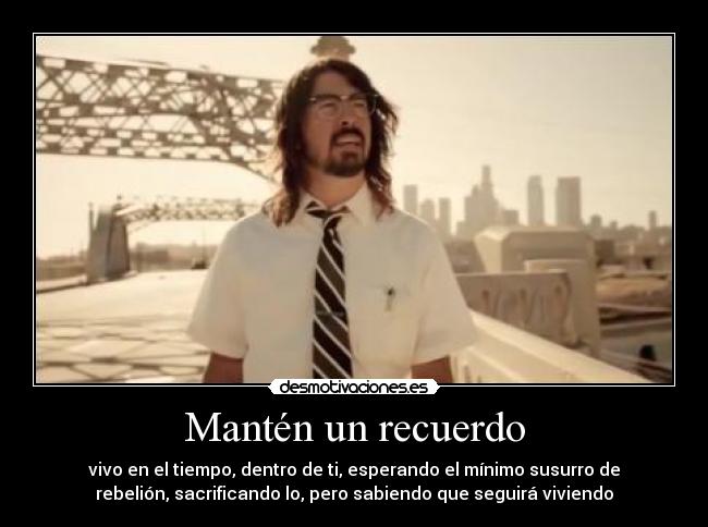 Mantén un recuerdo -