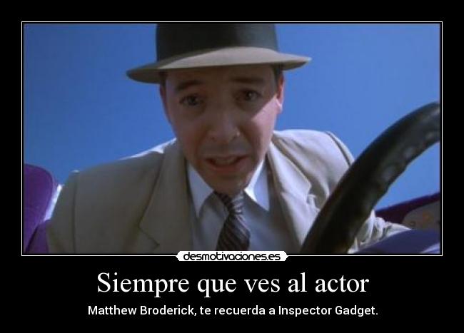 carteles matthew broderick desmotivaciones