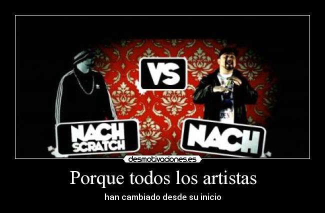 Porque todos los artistas - 