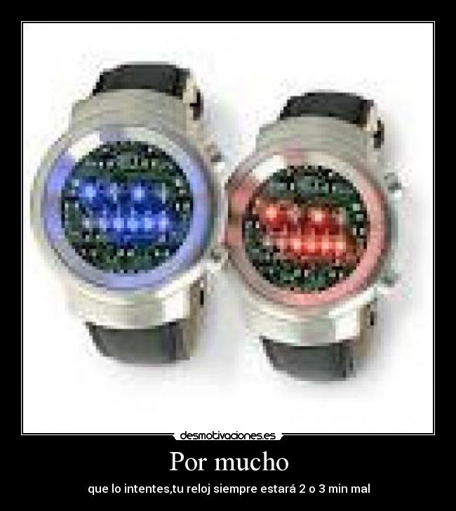 carteles relojes desmotivaciones