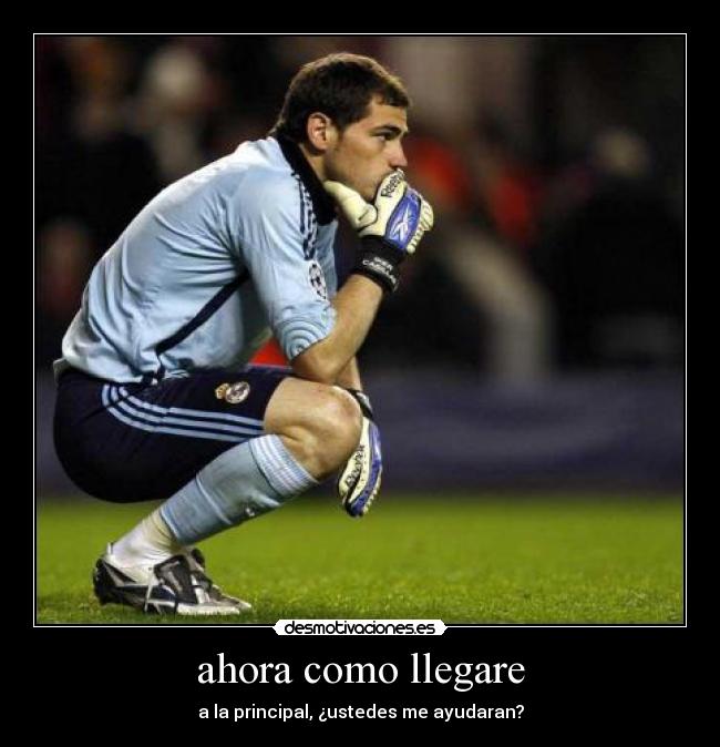 ahora como llegare - a la principal, ¿ustedes me ayudaran?