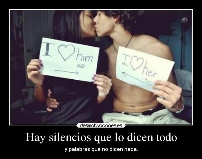 Hay silencios que lo dicen todo -