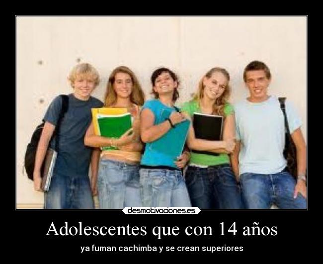 carteles adlescentes desmotivaciones