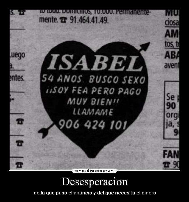 Desesperacion -