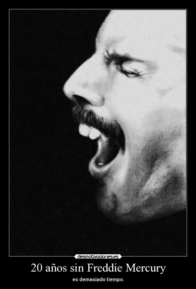 20 años sin Freddie Mercury - 