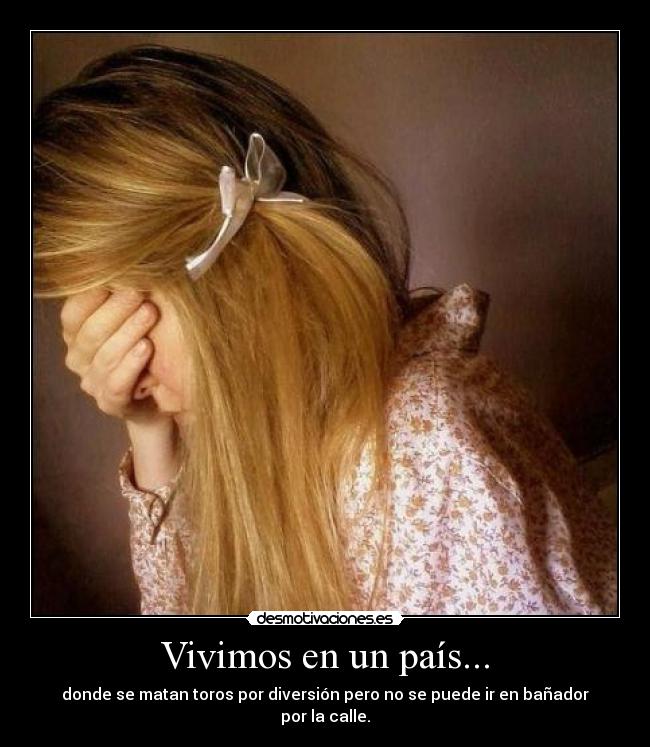 Vivimos en un país... -