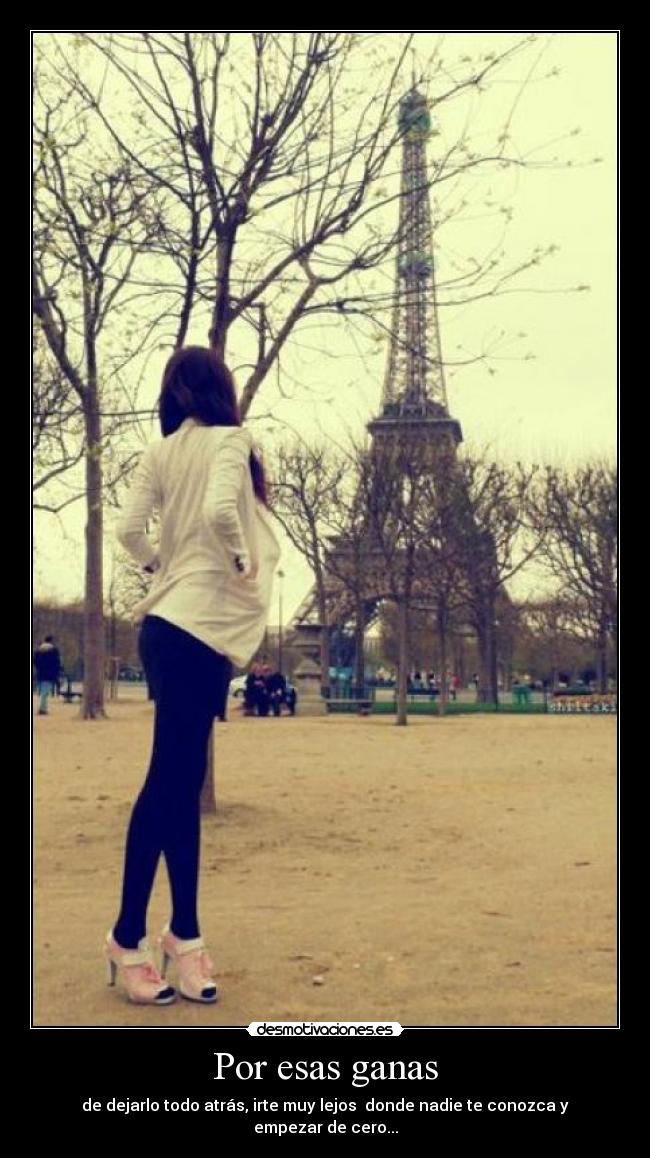 Por esas ganas -