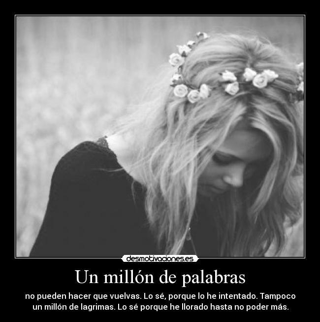 Un millón de palabras - 