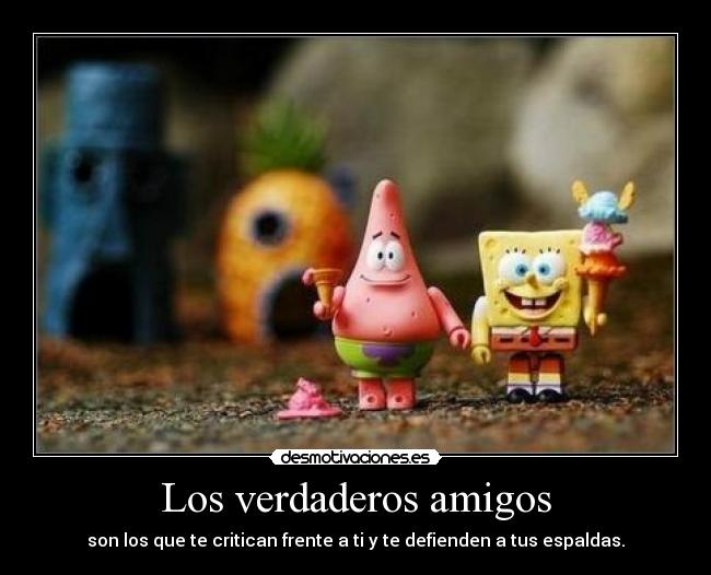 Los verdaderos amigos -
