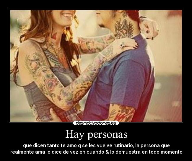Hay personas -