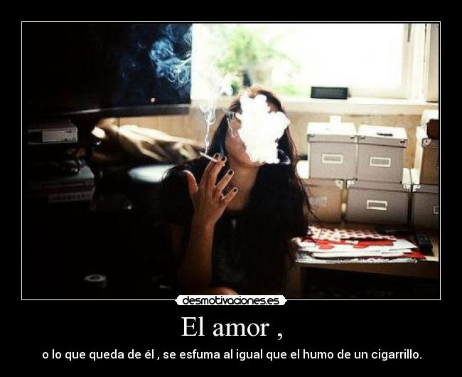 El amor , - 