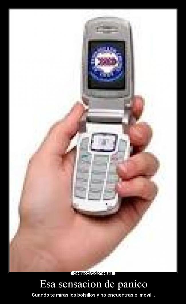Esa sensacion de panico - 
